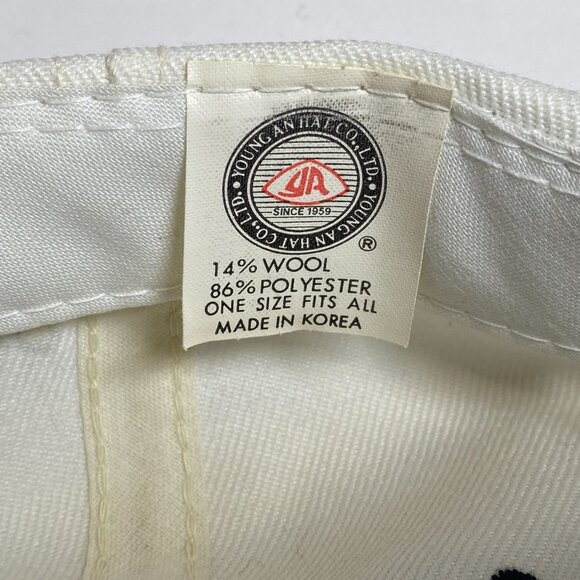 Vintage Belgium 1994 Futbol Soccer Snapback Hat Cap Wool Blend World Cup - Picture 6 of 7